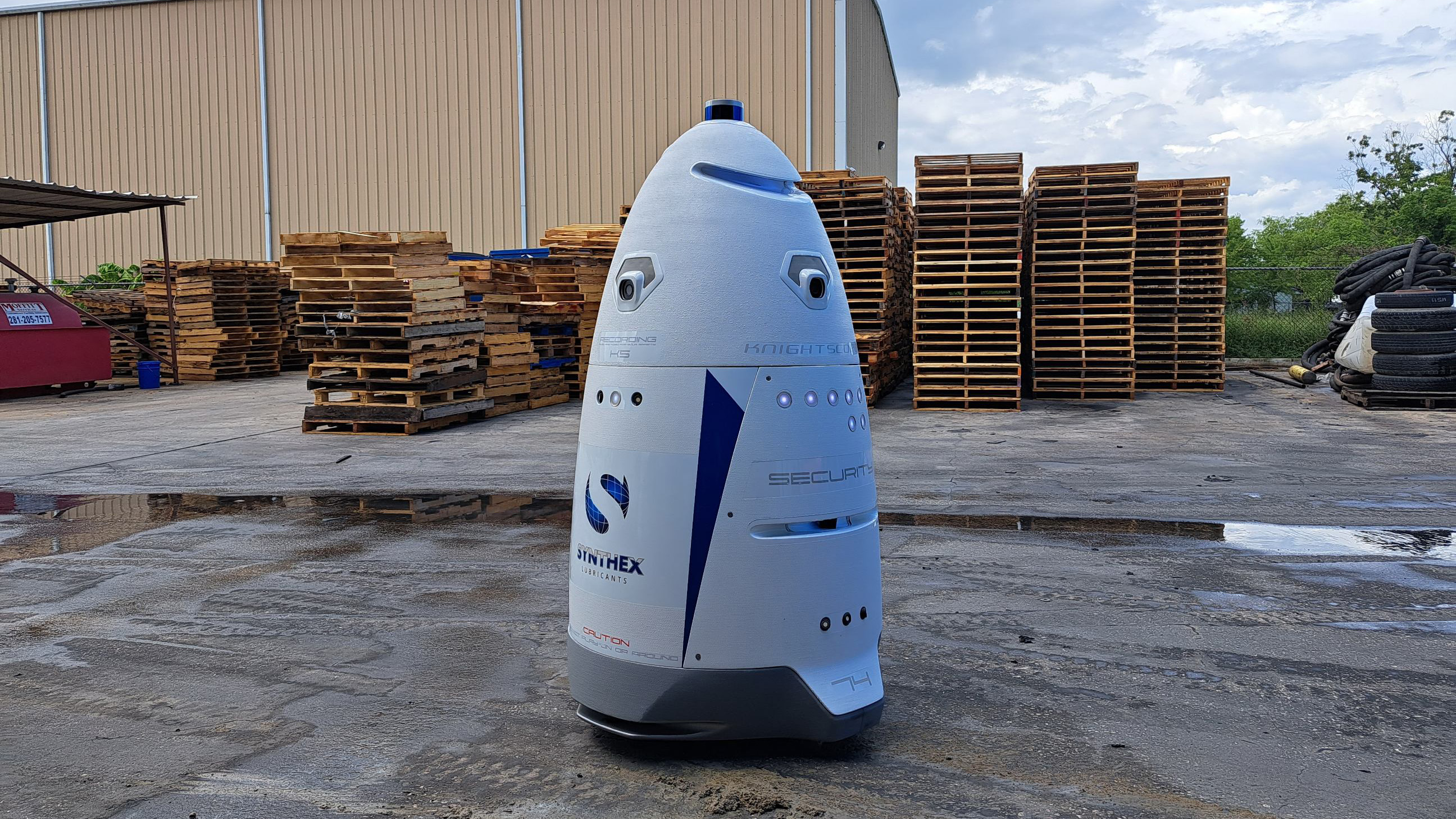 Knightscope (Nasdaq: KSCP) Security Robot Reports for Duty at Texas Lubricant Manufacturer